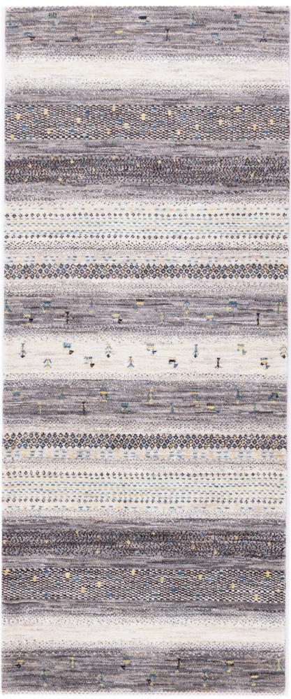 Persian rug Persian Gabbeh Loribaft Natura 196x82 196x82, Persian rug Hand-knotted