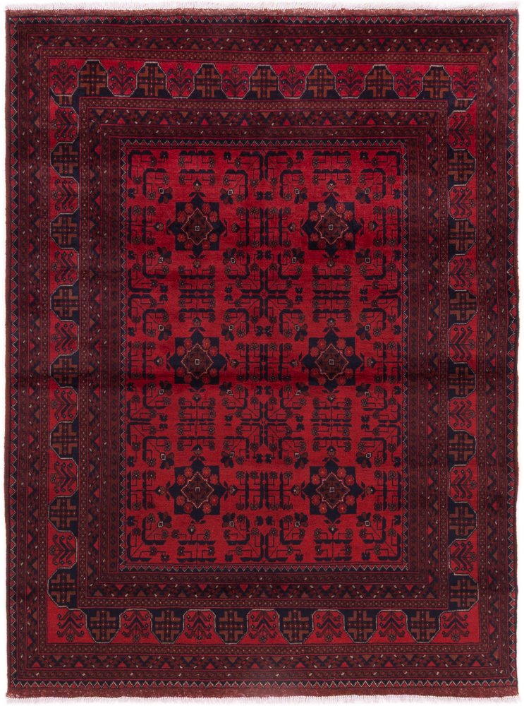 Afghaans tapijt Khal Mohammadi 199x151 199x151, Perzisch tapijt Handgeknoopt