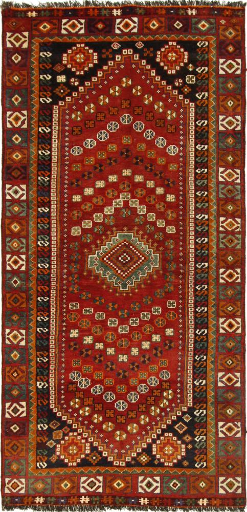 Alfombra persa Ghashghai 251x119 251x119, Alfombra persa Anudado a mano