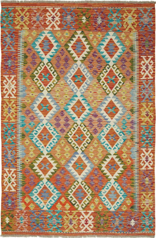 Afgán szőnyeg Kilim Afgán 195x126 195x126, Perzsa szőnyeg szőttesek