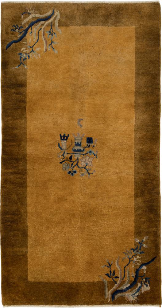 Kiinalainen matto Kiina Antiikki 175x93 175x93, Persialainen matto Solmittu käsin