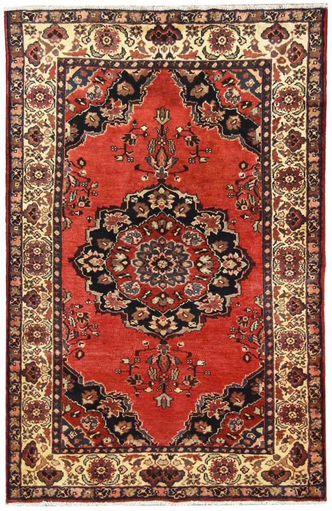 Persian Rug Hamadan 206x134 206x134, Persian Rug Knotted by hand