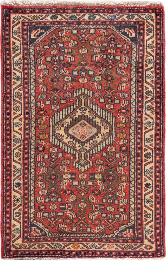 Persisk tæppe Hamadan Zagheh 95x61 95x61, Persisk tæppe Knyttet i hånden