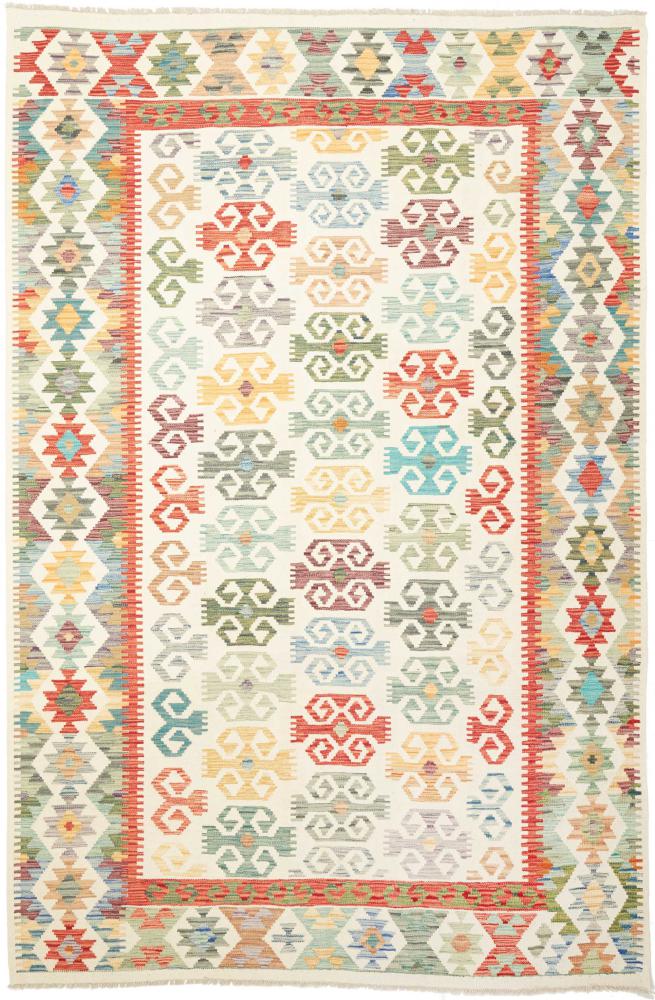 Dywan afgański Kilim  Afghan 303x200 303x200, Dywan perski Ręcznie tkane