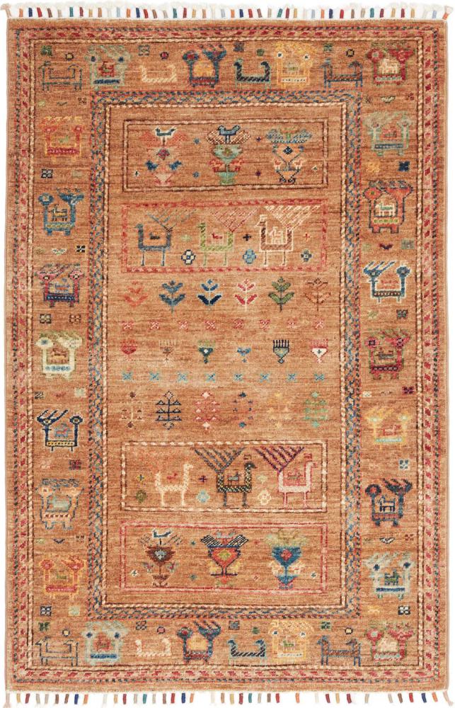 Tapis pakistanais Arijana Shaal 123x78 123x78, Tapis persan Noué à la main