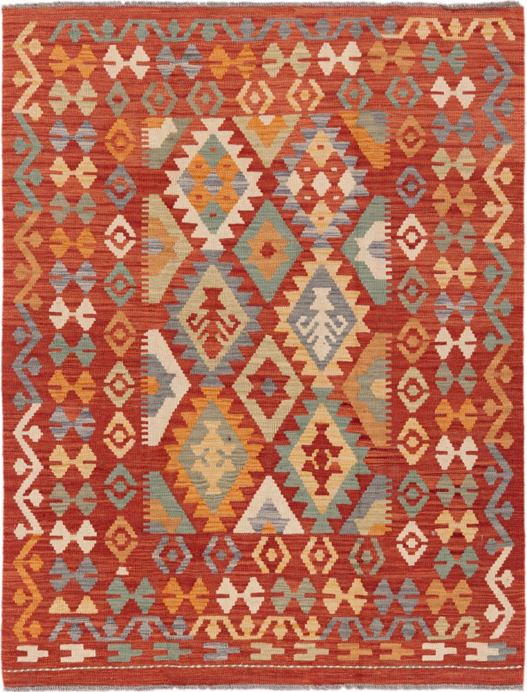 Αφγανικό χαλί Κιλίμ Afghan 170x132 170x132, Περσικό χαλί Χειροποίητο υφαντό