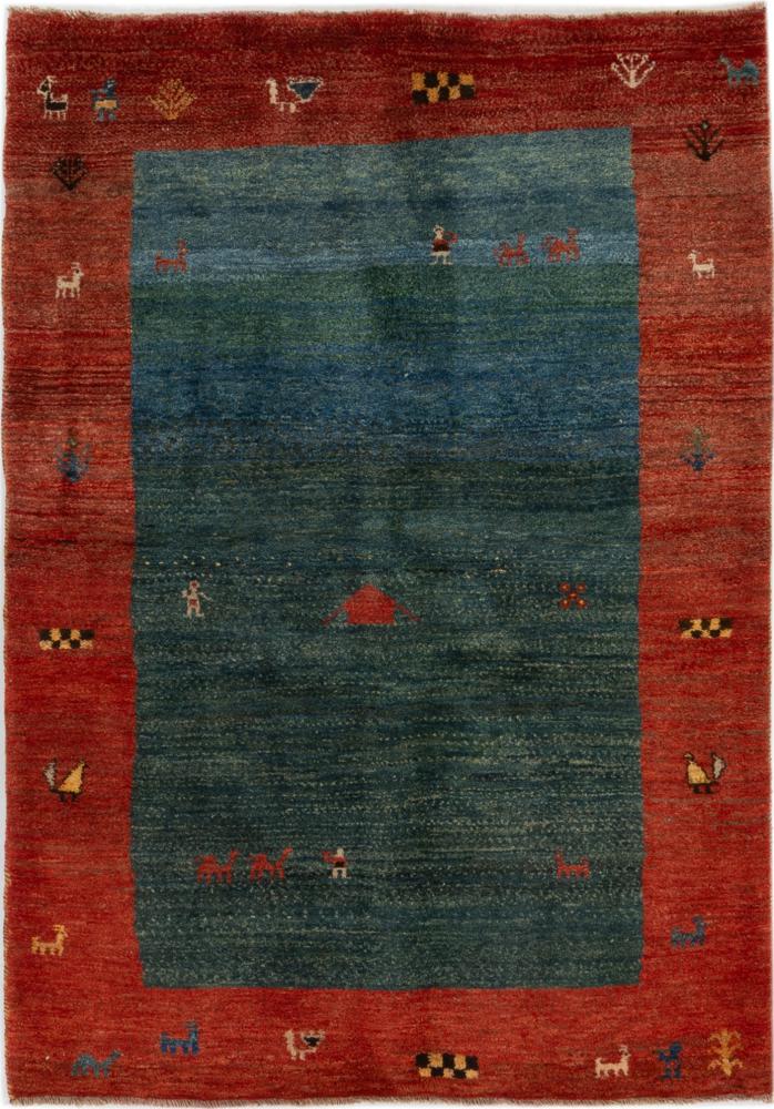 Persisk teppe Persia Gabbeh 234x196 234x196, Persisk teppe Knyttet for hånd