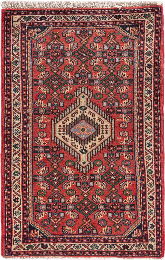 Persisk tæppe Hamadan Zagheh 99x63 99x63, Persisk tæppe Knyttet i hånden