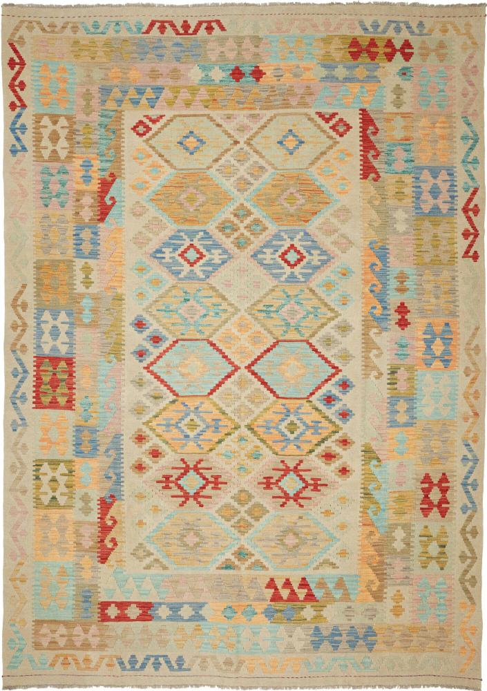 Tapete afegão Kilim Afegão 288x205 288x205, Tapete persa Tecido à mão