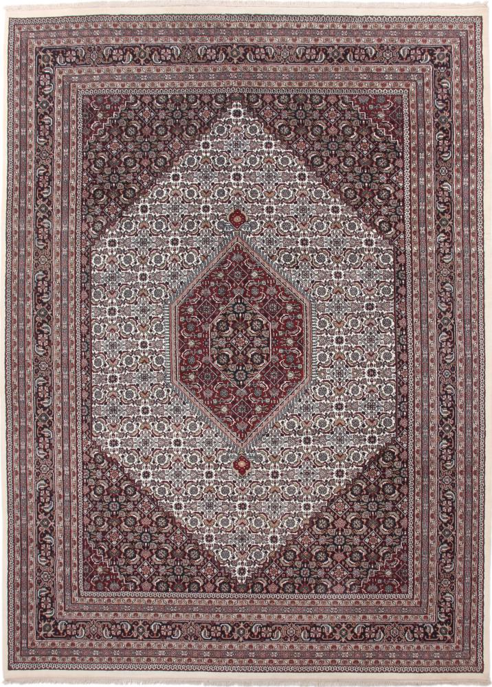 Indo rug Indo Bidjar Herati 372x269 372x269, Persian Rug Knotted by hand