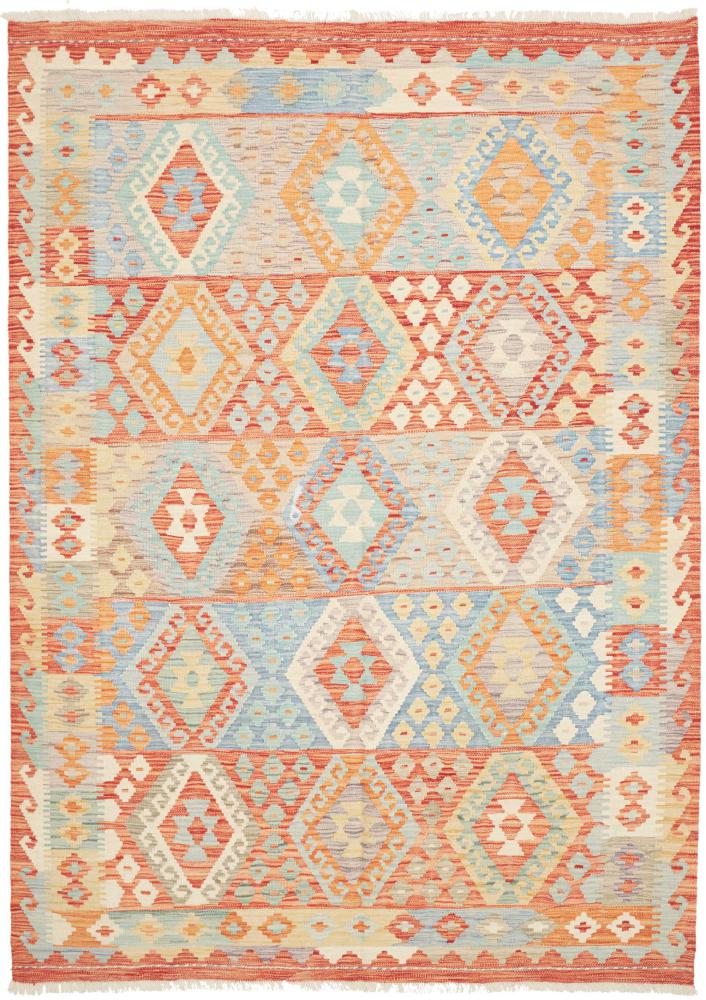 Afghan rug Kilim Afghan 243x172 243x172, Persian Rug Woven by hand