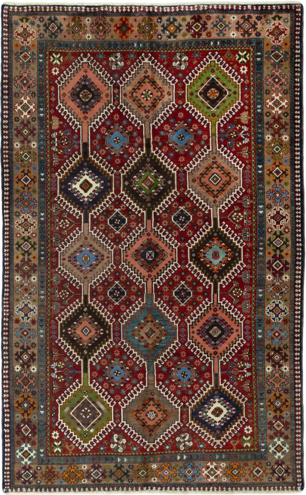 Persian Rug Yalameh 269x167 269x167, Persian Rug Knotted by hand