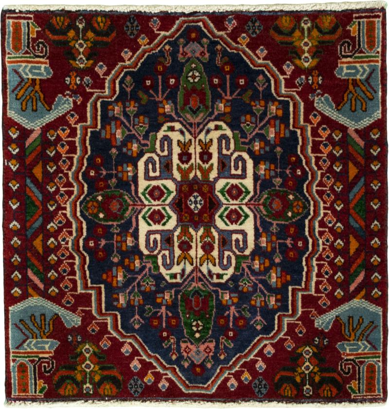 Persian Rug Shiraz 58x57 58x57, Persian Rug Knotted by hand