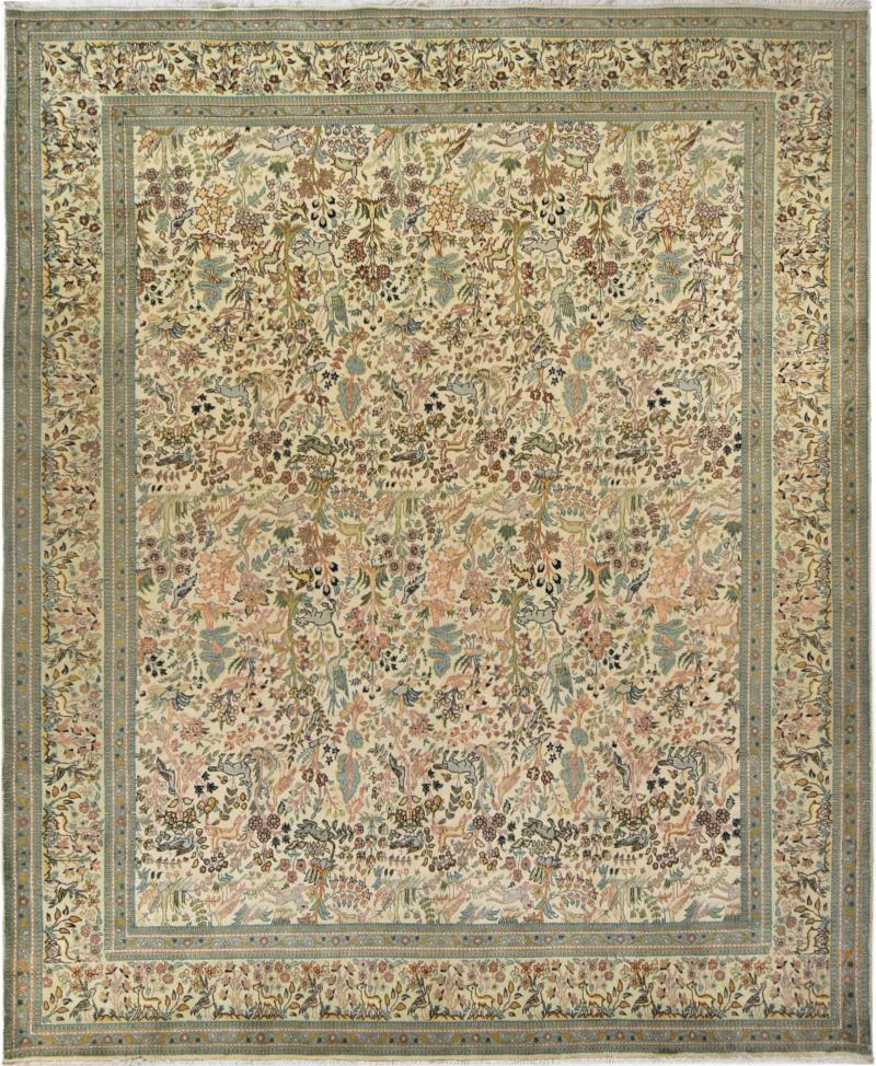 Tappeto persiano Tabriz Tabatabai 366x303 366x303, Tappeto persiano Annodato a mano