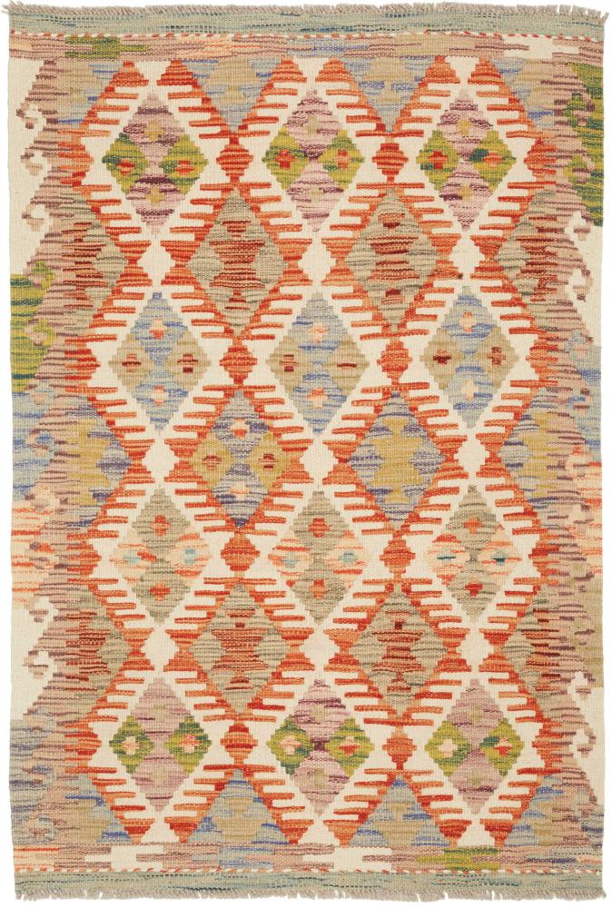 Afghanischer Teppich Kelim Afghan 119x80 119x80, Perserteppich Handgewebt