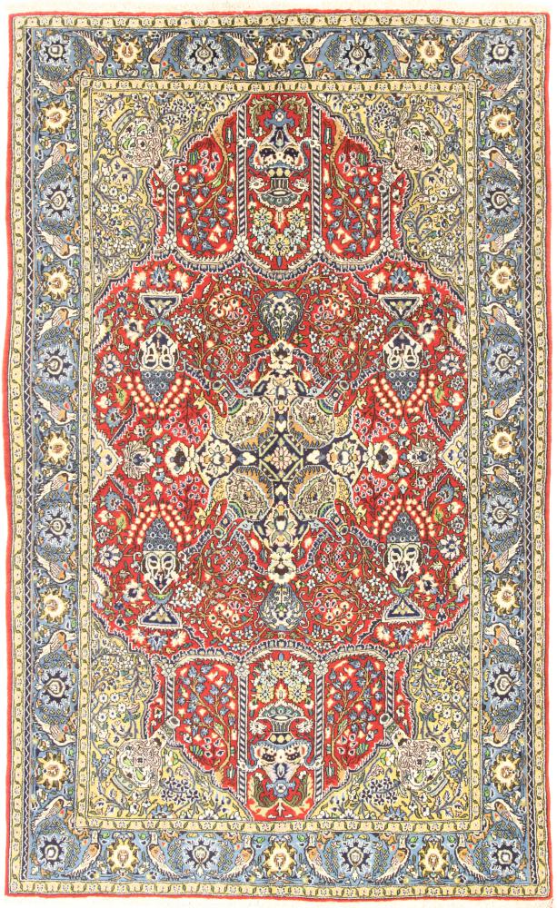 Tapete persa Ghom 249x154 249x154, Tapete persa Atado à mão