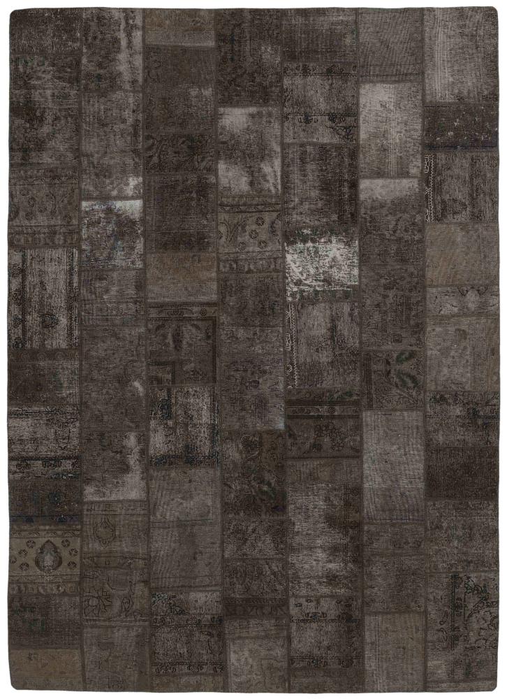 Tapete persa Patchwork 354x250 354x250, Tapete persa Atado à mão