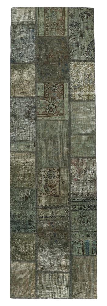 Tapete persa Patchwork 251x76 251x76, Tapete persa Atado à mão