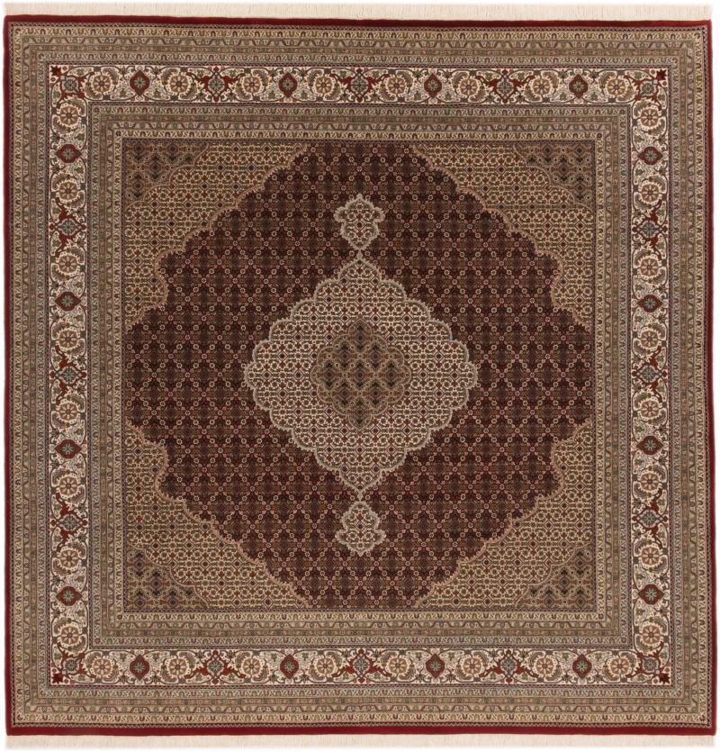 Intialainen matto Indo Tabriz 253x255 253x255, Persialainen matto Solmittu käsin