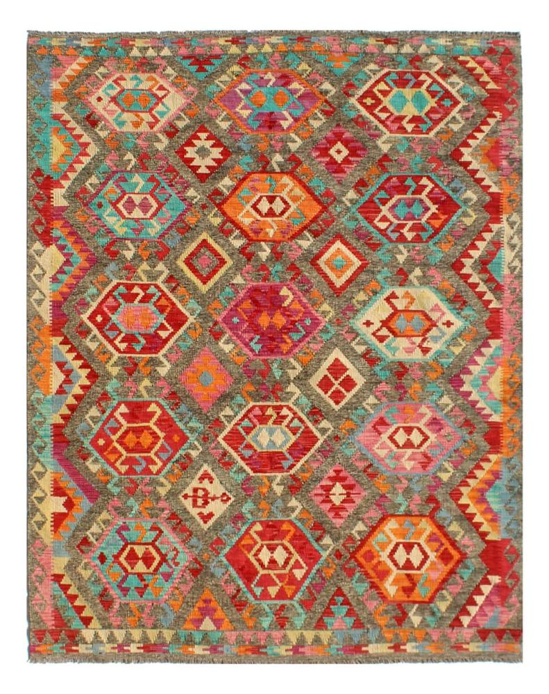 Afghan rug Kilim Afghan 9'11"x6'10" 9'11"x6'10", Persian Rug Woven by hand