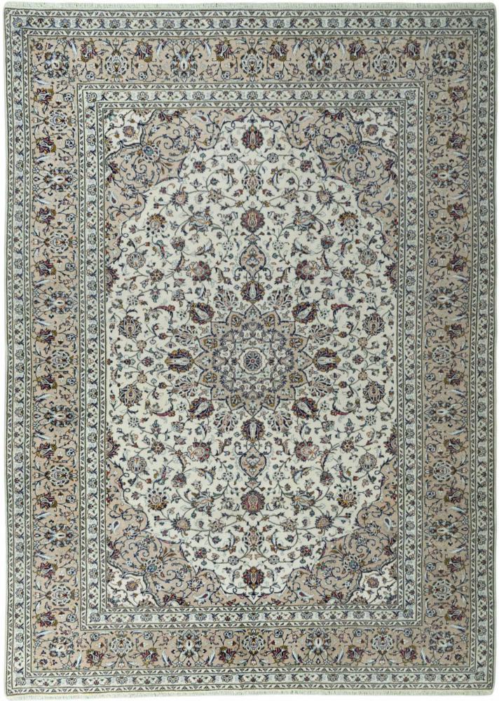 Persisk tæppe Keshan 347x246 347x246, Persisk tæppe Knyttet i hånden