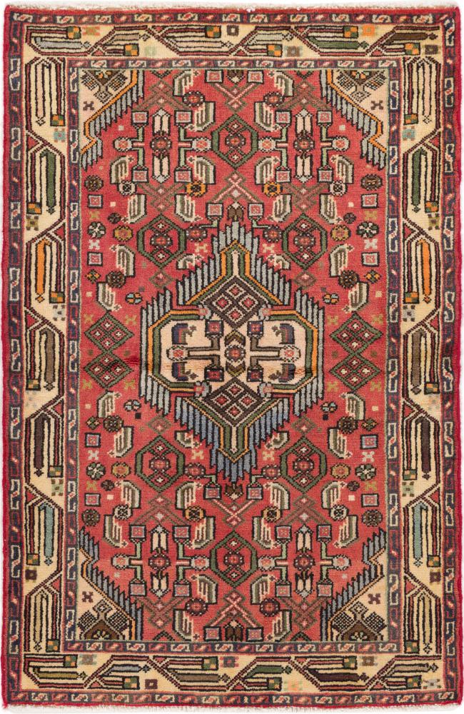Persian Rug Hamadan 128x86 128x86, Persian Rug Knotted by hand