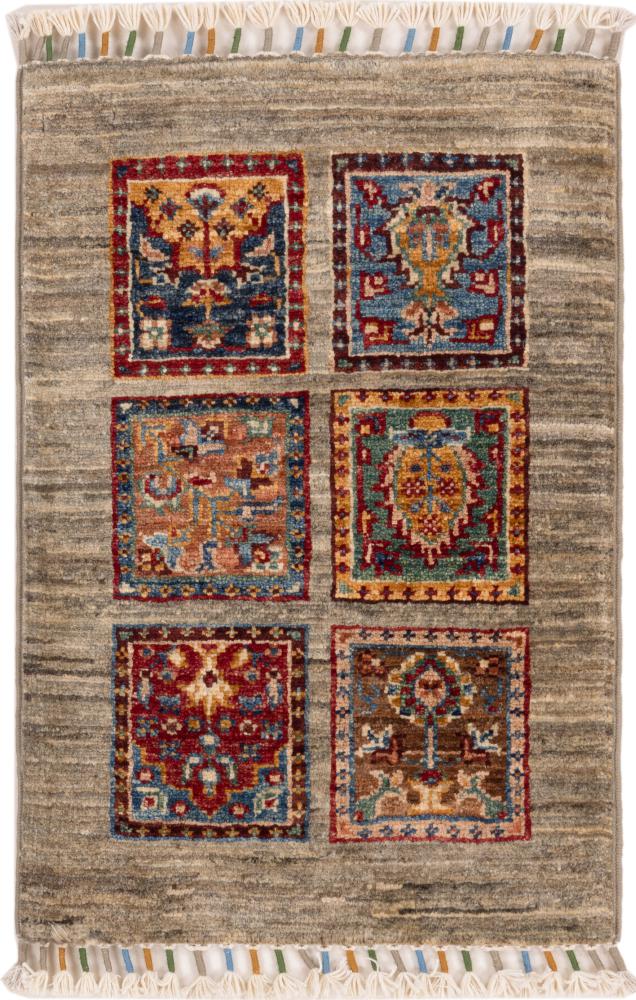 Alfombra pakistaní Arijana Bakhtiari 61x39 61x39, Alfombra persa Anudado a mano