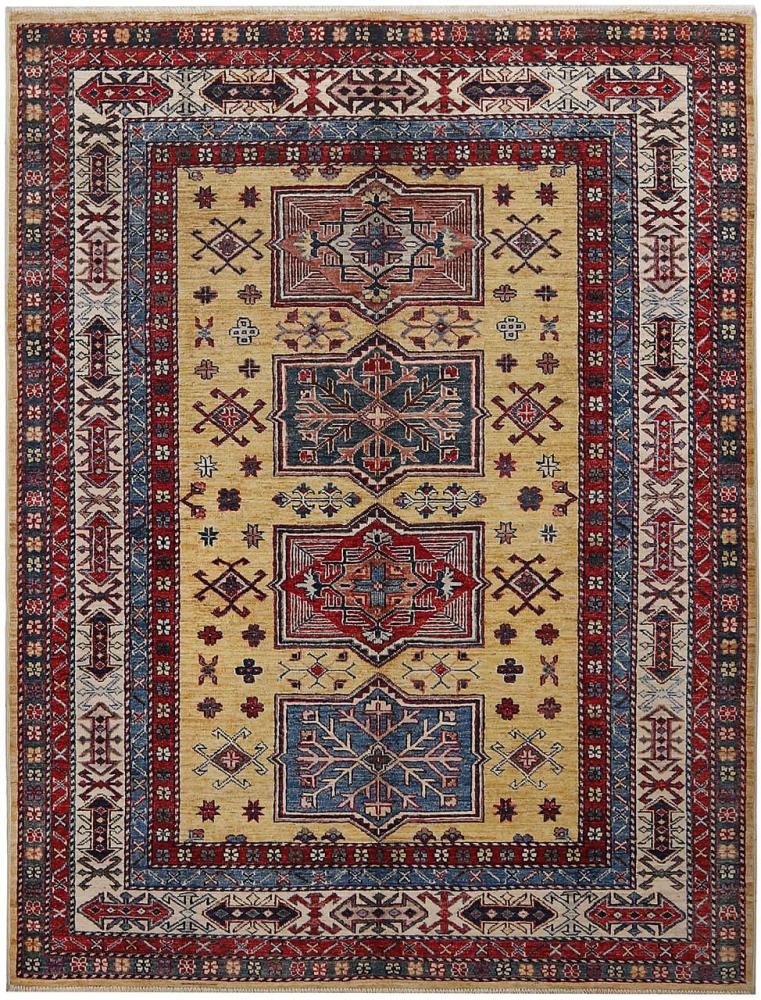 Pakistani rug Kazak Ghazni 206x157 206x157, Persian Rug Knotted by hand