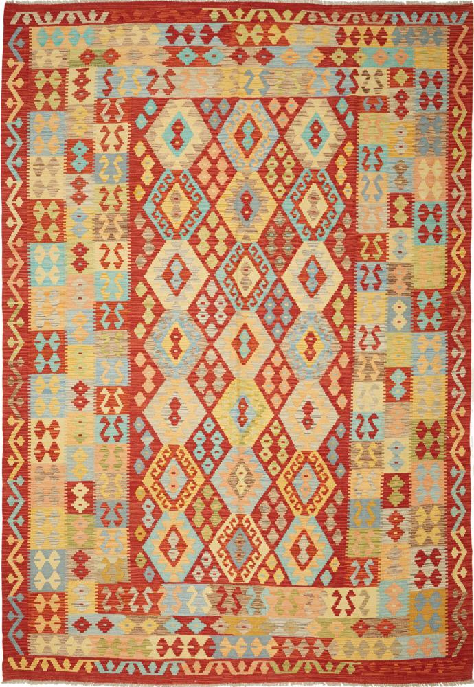 Tapete afegão Kilim Afegão 304x214 304x214, Tapete persa Tecido à mão