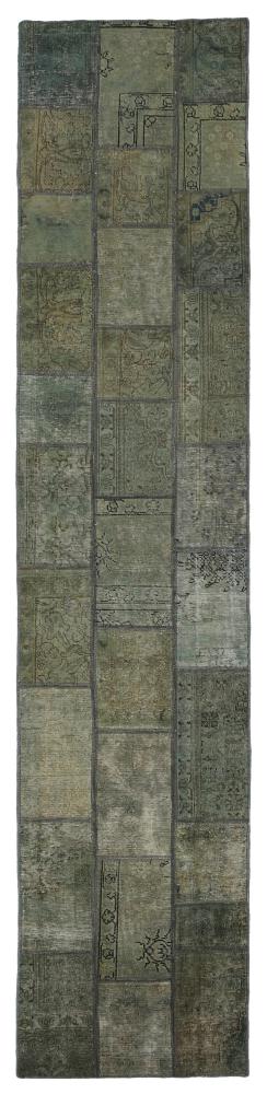 Persisk matta Patchwork 408x85 408x85, Persisk matta Knuten för hand