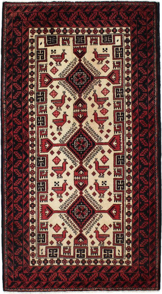 Perzisch tapijt Baluch 181x101 181x101, Perzisch tapijt Handgeknoopte