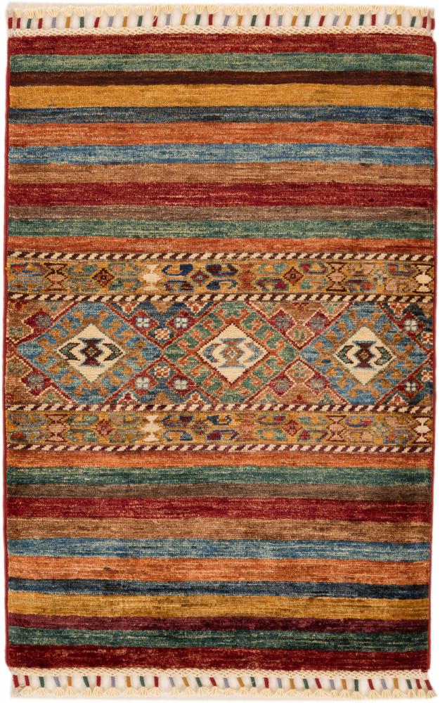 Afghan rug Arijana Shaal 95x64 95x64, Persian Rug Knotted by hand