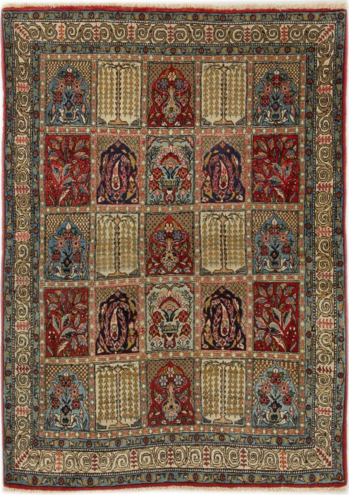 Perzisch tapijt Qum 151x101 151x101, Perzisch tapijt Handgeknoopte