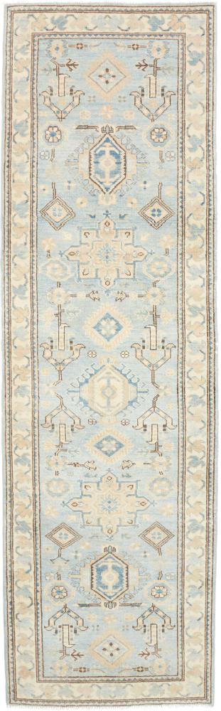 Pakistani rug Kazak 9'4"x2'10" 9'4"x2'10", Persian rug Hand-knotted