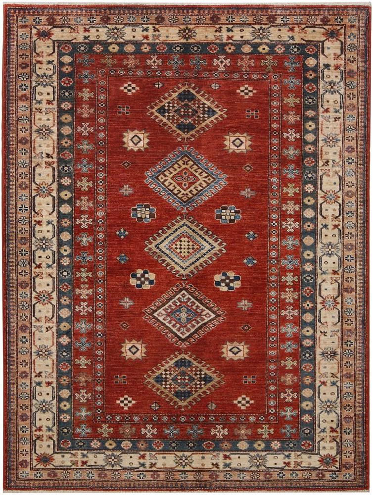 Pakistani rug Kazak Ghazni 195x145 195x145, Persian Rug Knotted by hand