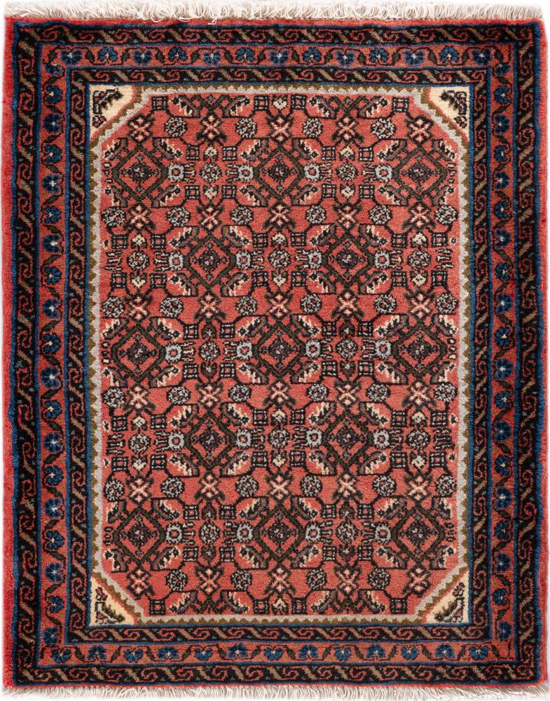 Persisk tæppe Hosseinabad 90x70 90x70, Persisk tæppe Knyttet i hånden