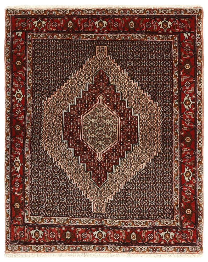 Perzisch tapijt Senneh 152x121 152x121, Perzisch tapijt Handgeknoopte