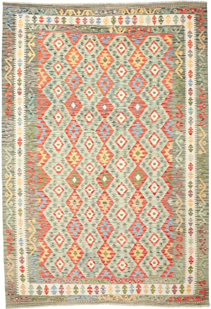 Alfombra afgana Kilim  Afghan 293x203 293x203, Alfombra persa Tejido a mano