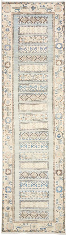 Tapis pakistanais Kazak 330x90 330x90, Tapis persan Noué à la main