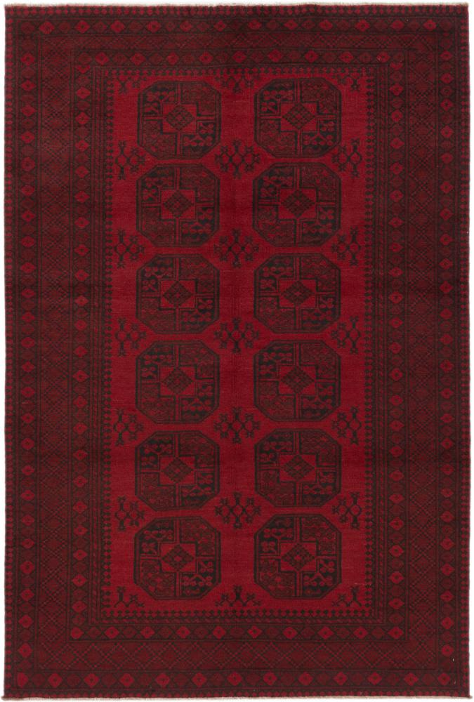 Afghansk teppe Afghan Akhche 245x165 245x165, Persisk teppe Knyttet for hånd