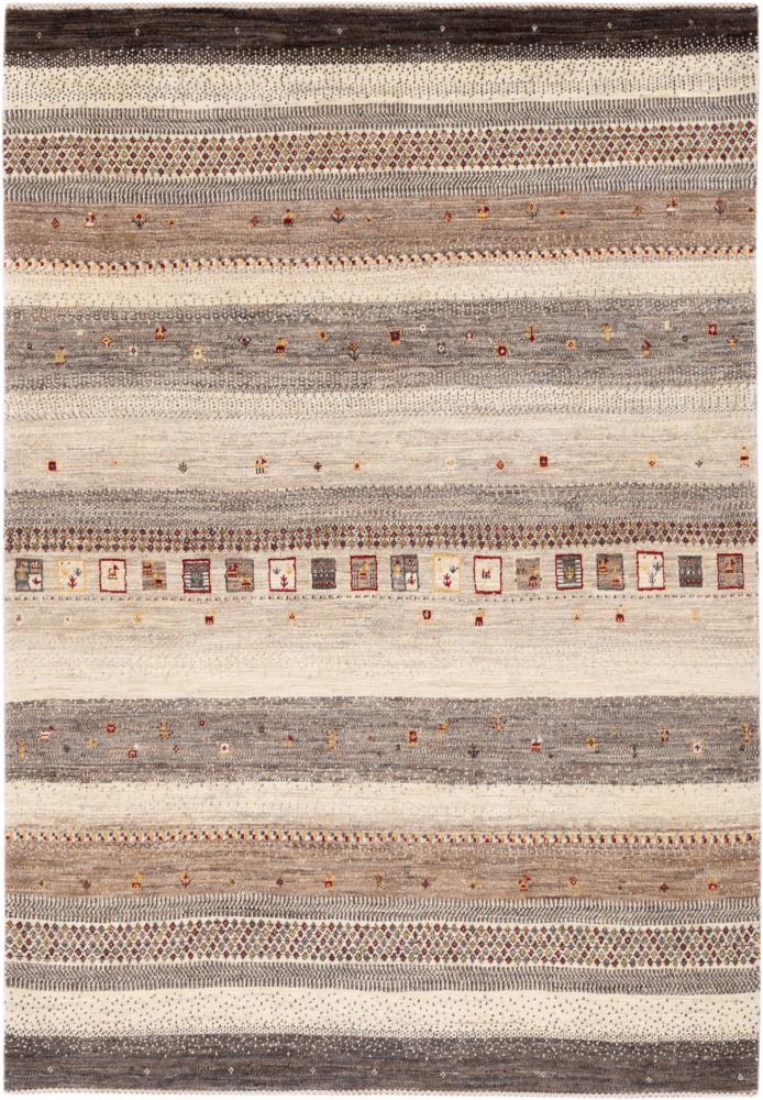 Persialainen matto Persia Gabbeh Loribaft Tabiibaft 201x142 201x142, Persialainen matto Solmittu käsin