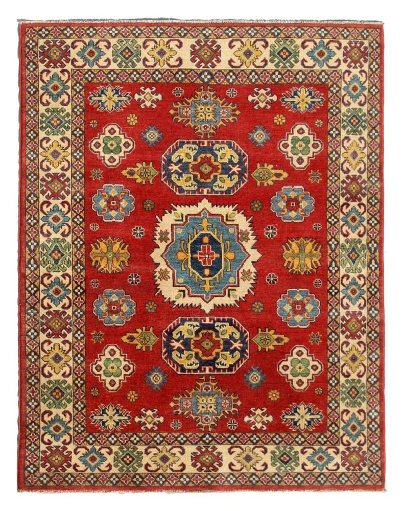 Tapis afghan Kazak Ghazni 199x151 199x151, Tapis persan Noué à la main