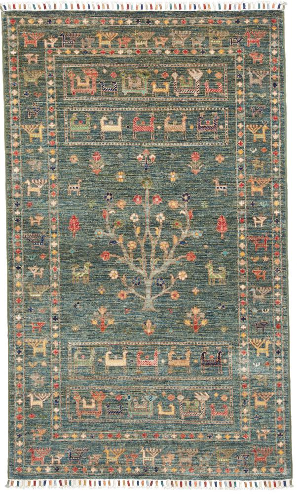 Pakistanilainen matto Arijana Shaal 155x94 155x94, Persialainen matto Solmittu käsin