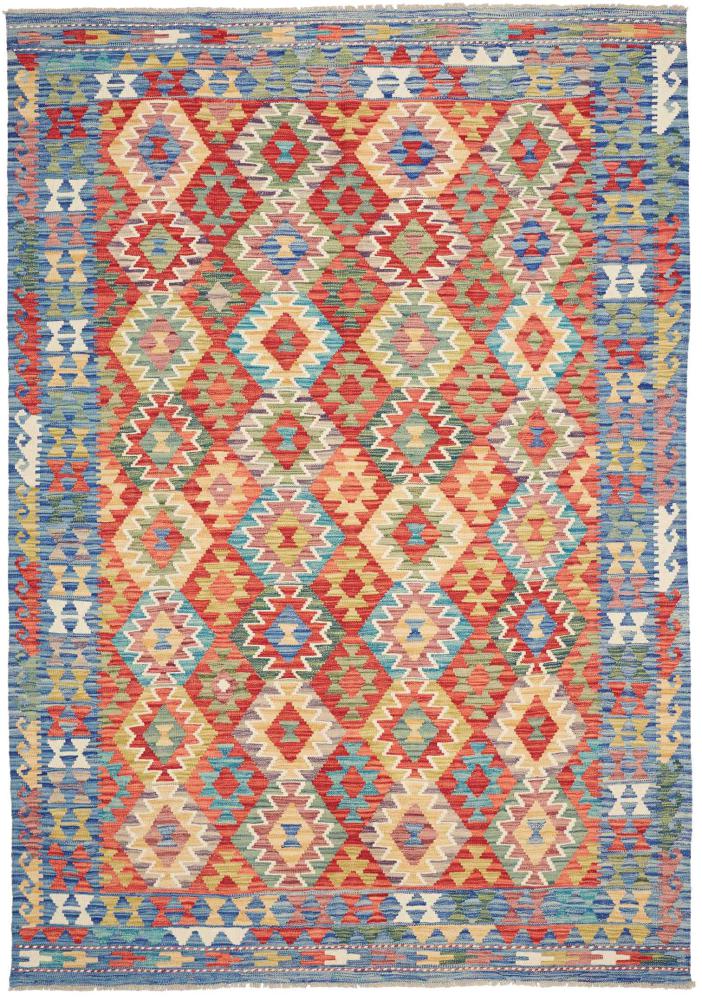 Tappeto Afgano Kilim Afghan 255x179 255x179, Tappeto persiano Tessuto a mano