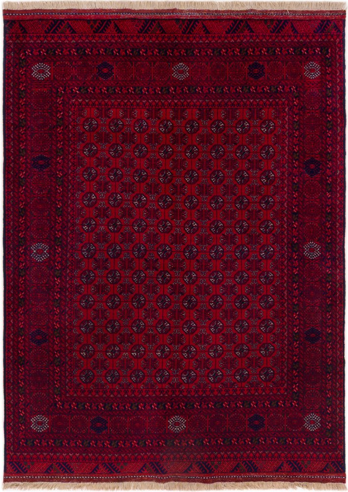 Tapis afghan Afghan Mauri 196x145 196x145, Tapis persan Noué à la main