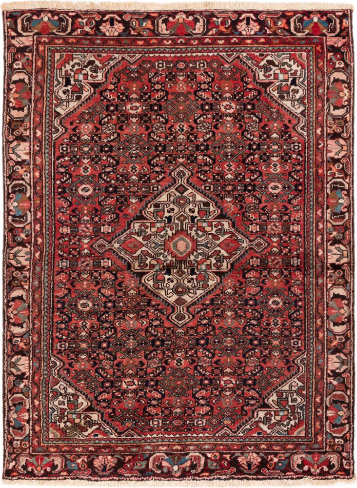 Tapis persan Hosseinabad 199x145 199x145, Tapis persan Noué à la main