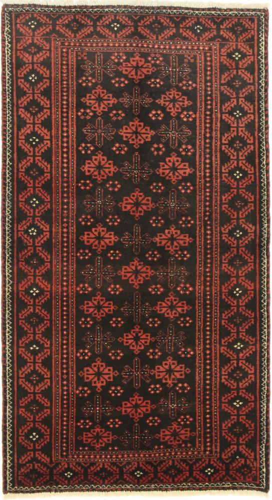 Persian Rug Baluch 196x104 196x104, Persian Rug Knotted by hand