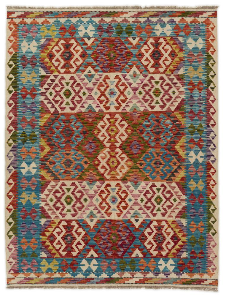 Tappeto Afgano Kilim Afghan 197x151 197x151, Tappeto persiano Tessuto a mano