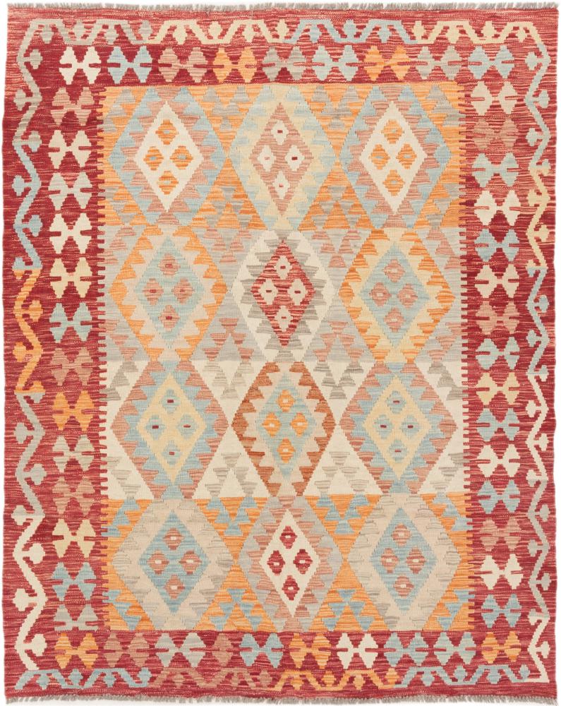 Afgán szőnyeg Kilim Afgán 192x156 192x156, Perzsa szőnyeg szőttesek