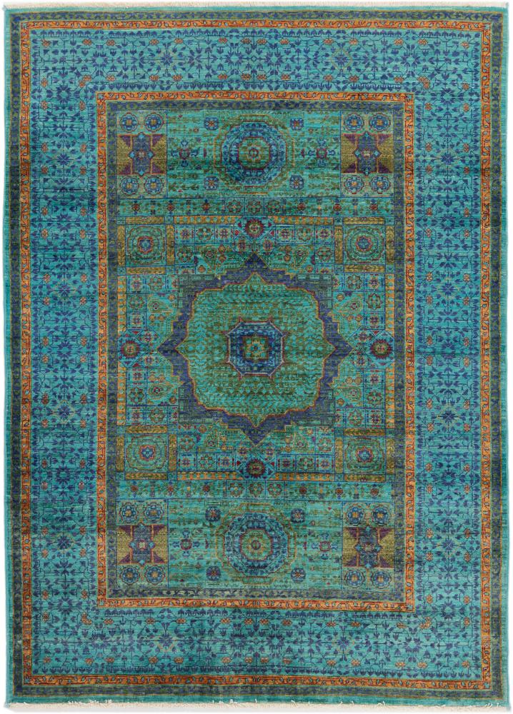 Afghaans tapijt Mamluk 180x131 180x131, Perzisch tapijt Handgeknoopte